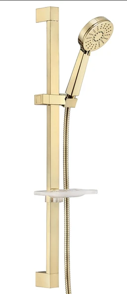 Eca Nobilis Hareketli Sürgülü Banyo Duş Seti - Altın (Gold) 102846011 ürün görseli 1