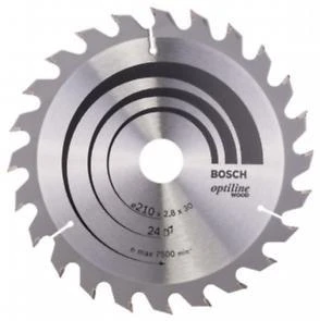 Bosch Daire Testere Optiline Wood 210*30mm 24 Diş ürün görseli 1