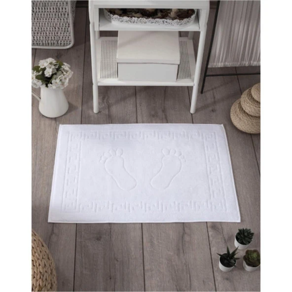 Nevresim Dünyası Soft Pamuk Ayak Havlusu 50x70 cm ürün görseli 1