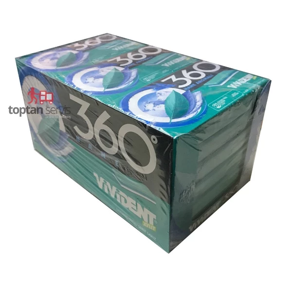 Vivident Cüzdan 360 Nane Aromalı Sakız 18 adet ürün görseli 1