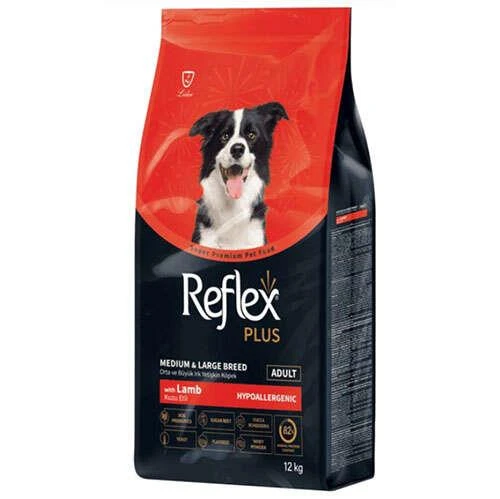 Reflex Plus Hypoallergenic Kuzu Orta ve Büyük Irk Köpek Maması 12 Kg ürün görseli 1