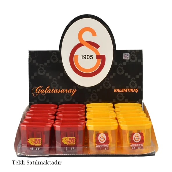 Galatasaray Lisanslı Çift Bıçaklı Kalemtraş - Resim 4