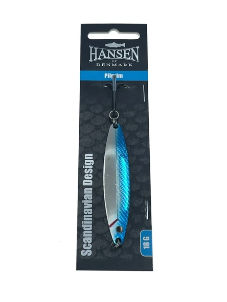 Hansen Pilgrim 7.8cm 14g Silver/Blue Kaşık ürün görseli 1