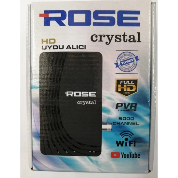 Rose Crystal HD Box Uydu Alıcısı ürün görseli 1