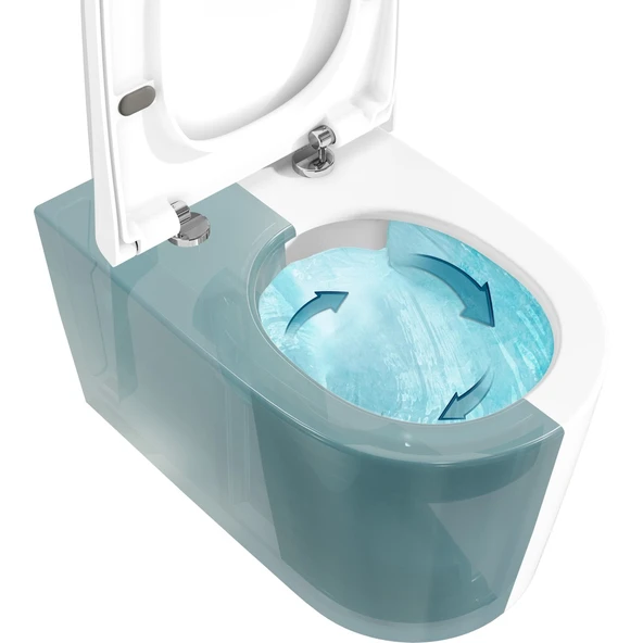 Vitra Nest QuantumFlash Asma Klozet - Resim 5