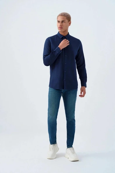 Loft Justin Dante Green Wash Erkek Jean Pantolon LF2037021 ürün görseli 1