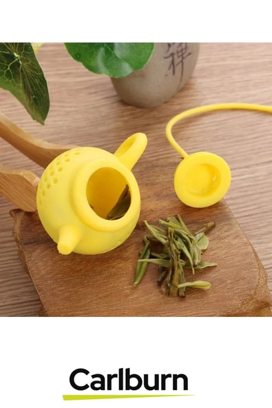 Özel Tasarım Yıkanabilir Minimalist Taşınabilir Bitki Çayı Çaydanlık Tasarımlı Çay Demleme Süzgeci ürün görseli 1