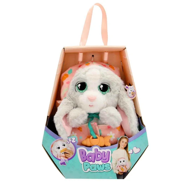 Baby Paws Sesli Baby Paws Tavşan Peluş BAW02000 ürün görseli 1
