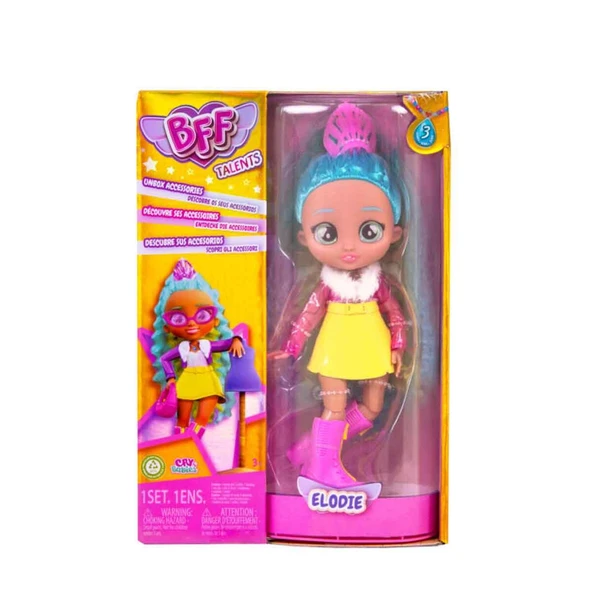 Cry Babies BFF Bebekler S3 CYM17000 Elodie ürün görseli 1
