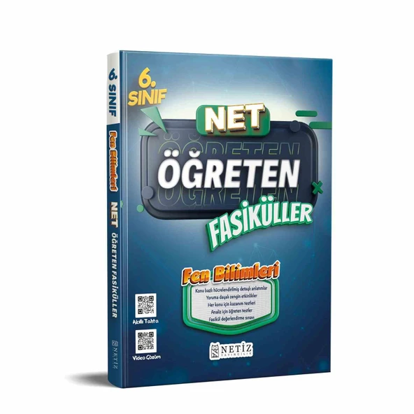 Netiz 6.Sınıf Fen Bilimleri Net Fasiküller ürün görseli 1