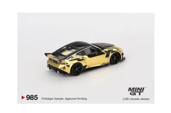 PTTAVM: Mini GT 985 Nissan Z VeilSide FFZ400 Gold Chrome 1/64