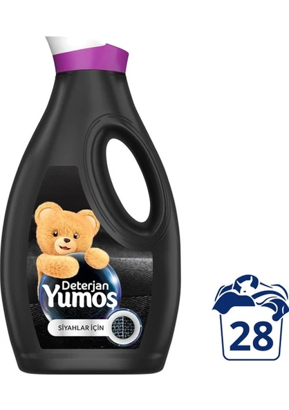 Yumoş Sıvı Çamaşır Deterjanı Canlandırıcı Terapi Siyahlar İçin 1690 ml ürün görseli 1