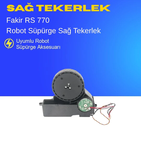 Fakir RS 770 Robot Süpürge Sağ Tekerlek Motoru ürün görseli 1