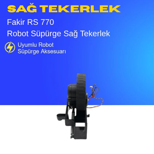 Fakir RS 770 Robot Süpürge Sağ Tekerlek Motoru - Resim 3