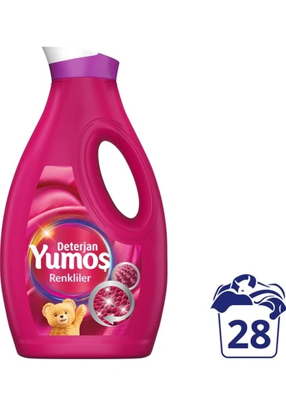 Yumoş Sıvı Deterjan Renkliler Için Canlandırıcı Bakım 1690 ml ürün görseli 1