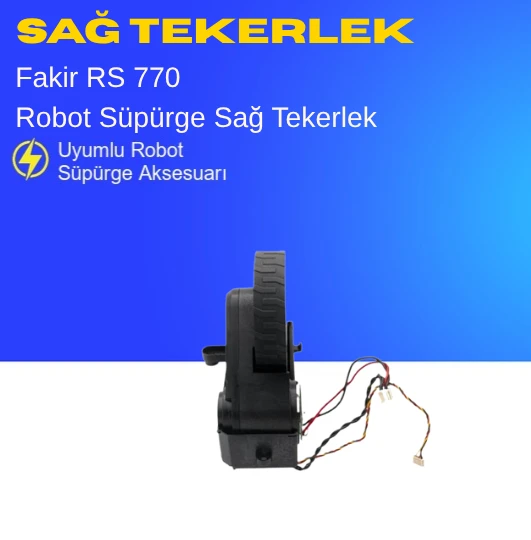Fakir RS 770 Robot Süpürge Sağ Tekerlek Motoru - Resim 2