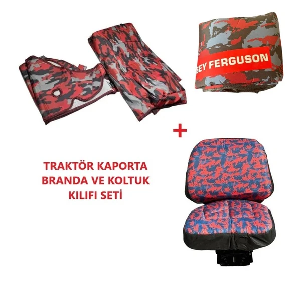 Massey Ferguson 240 Serisi Traktör Kılıfı Branda-2002 Öncesi ürün görseli 1