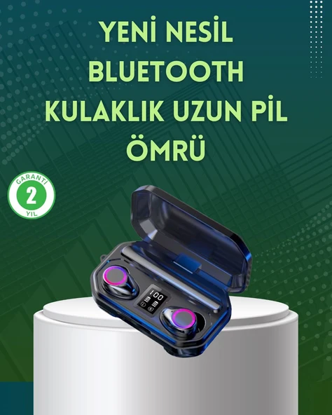 Dokunmatik Kontrollü Bluetooth Kulaklık – Gürültü Engelleme Özellikli ürün görseli 1