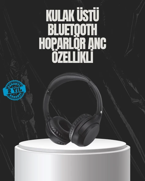 Katlanabilir USB-C Şarjlı Bluetooth Kulaklık ürün görseli 1