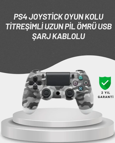 LED Işıklı Oyun Kolu – Durum Göstergeli Şık Tasarım ürün görseli 1