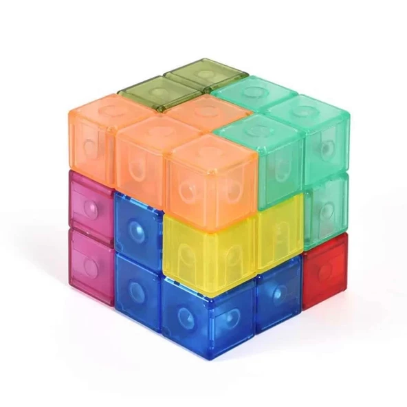 Manyetik Renkli Küp - Resim 2