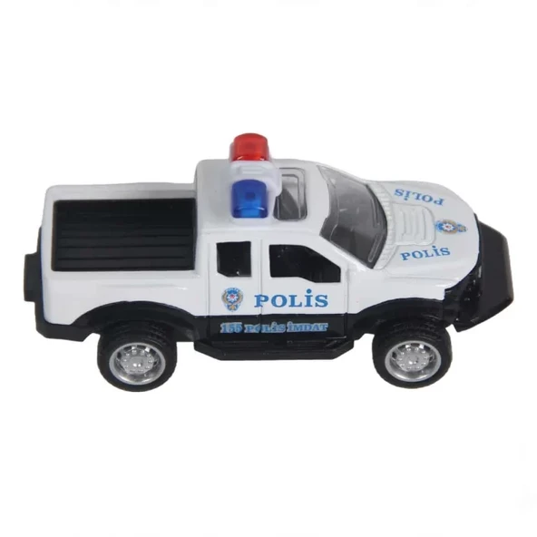 Çek Bırak Metal Polis Pickup Aracı - Resim 2