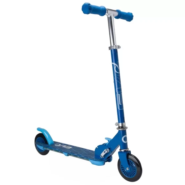 Evo 2 Tekerlekli Flash Işıklı Mavi Scooter - Resim 5