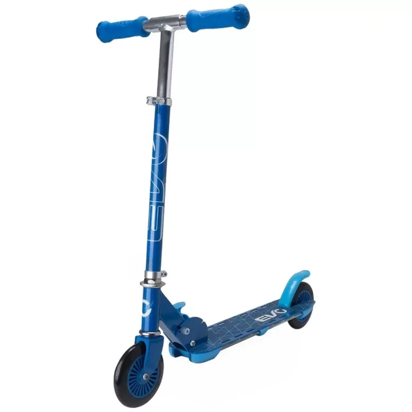 Evo 2 Tekerlekli Flash Işıklı Mavi Scooter - Resim 2