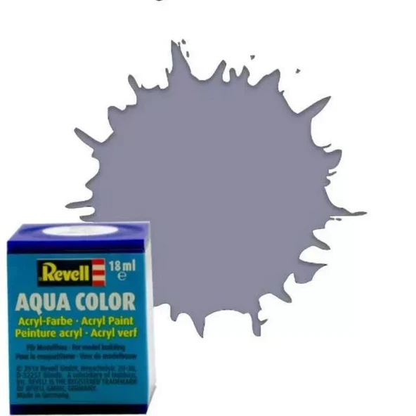 Aqua Color Grey - Mat Usaf Boya- 18 ml ürün görseli 1
