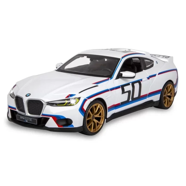Rastar 1/14 F/F BMW 3.0 CSL 2.4GHZ Işıklı Uzaktan Kumandalı Araba ürün görseli 1
