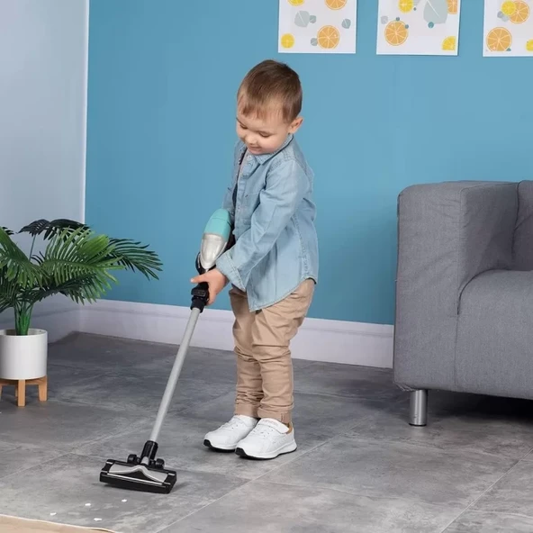 Smoby Rowenta Vakumlu Süpürge - Resim 4