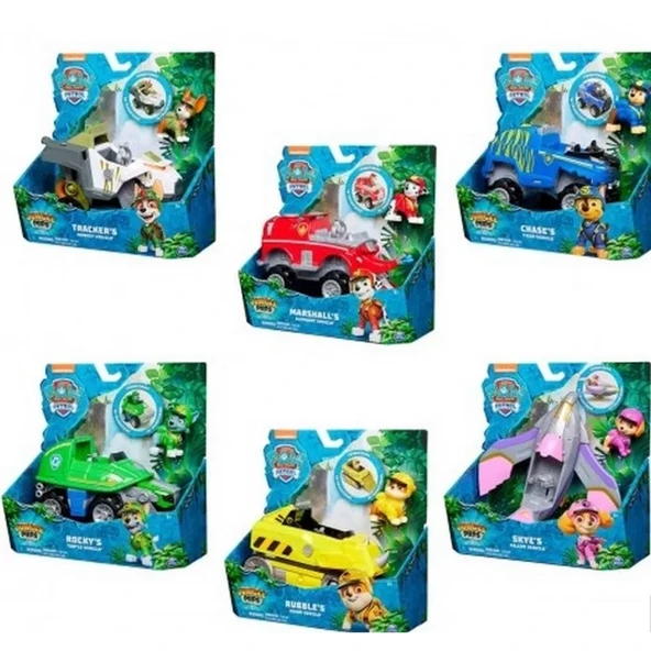 Paw Patrol Jungle Temalı Araç - Resim 2