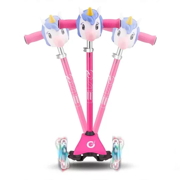 Evo Unicorn 3 Teker Işıklı Mini Scooter - Resim 5