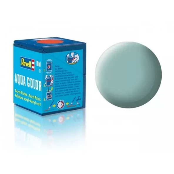 Aqua Color Light Blue - Mat Boya- 18 ml ürün görseli 1