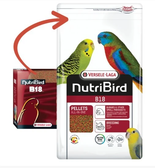 Versele Laga Nutrıbırd B18 Muhabbet Pelet Yem 3 KG ürün görseli 1