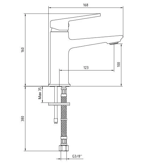 Ar Fine Lavabo Bataryası 102188143 - Resim 2