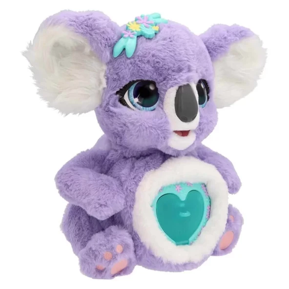 Sesli ve Işıklı İnteraktif Peluş Anne Koala - Resim 3