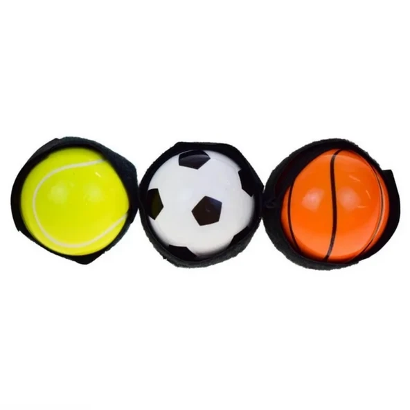 İpli Plastik Top 6,3 cm ürün görseli 1