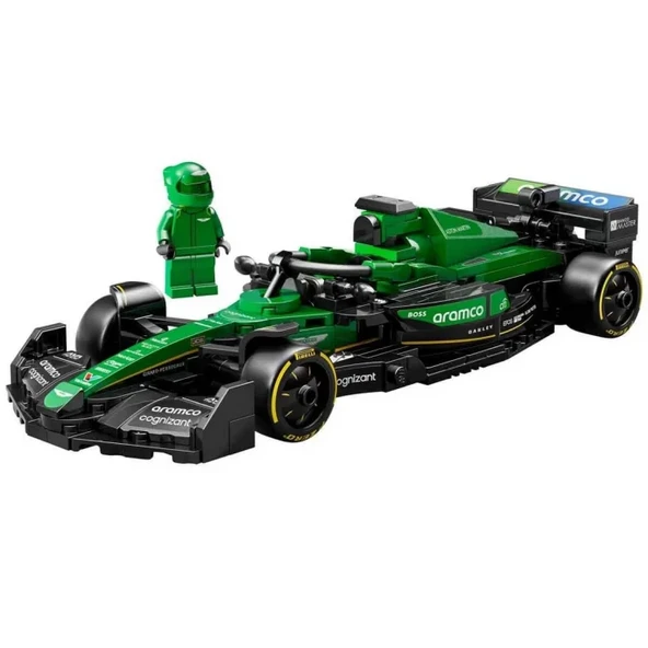 LEGO Speed Champions Aston Martin Aramco F1 AMR24 Yarış Arabası ürün görseli 1