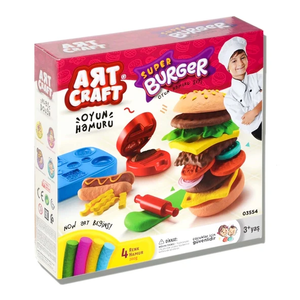Dede Hamburger Oyun Hamuru Seti ürün görseli 1