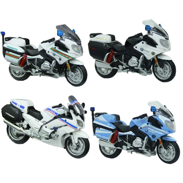 Maisto 1:18 Polis Motorsikleti ürün görseli 1