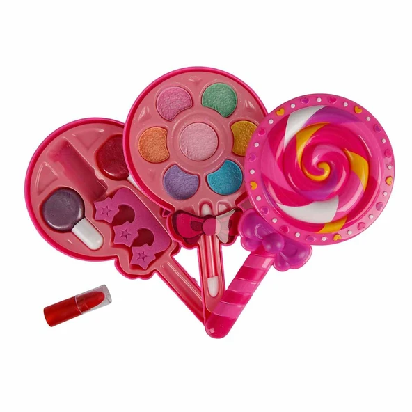 Lolipop Şekilli 2 Katlı Makyaj Güzellik Seti ürün görseli 1