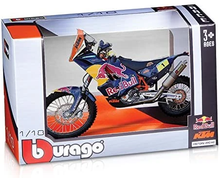 Bburago 1:18 KTM 450 Model Motor - Resim 5