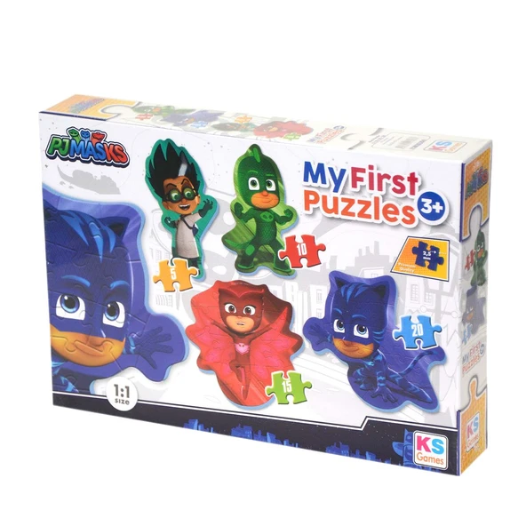 KS Pjmasks Benim İlk Yapbozum 4'ü Bir Arada ürün görseli 1