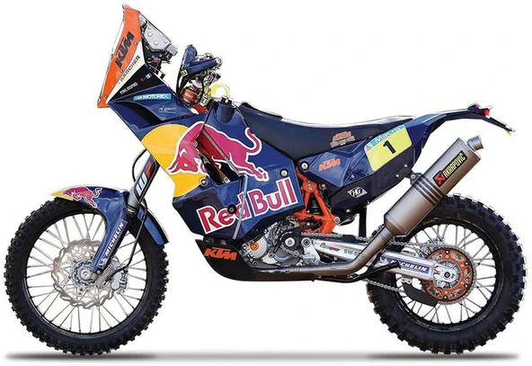 Bburago 1:18 KTM 450 Model Motor - Resim 3