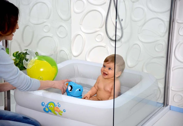 Bestway Kare Bebek Havuzu - Resim 4