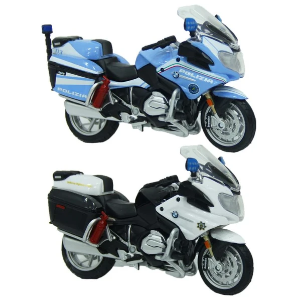 Maisto 1:18 Polis Motorsikleti - Resim 3