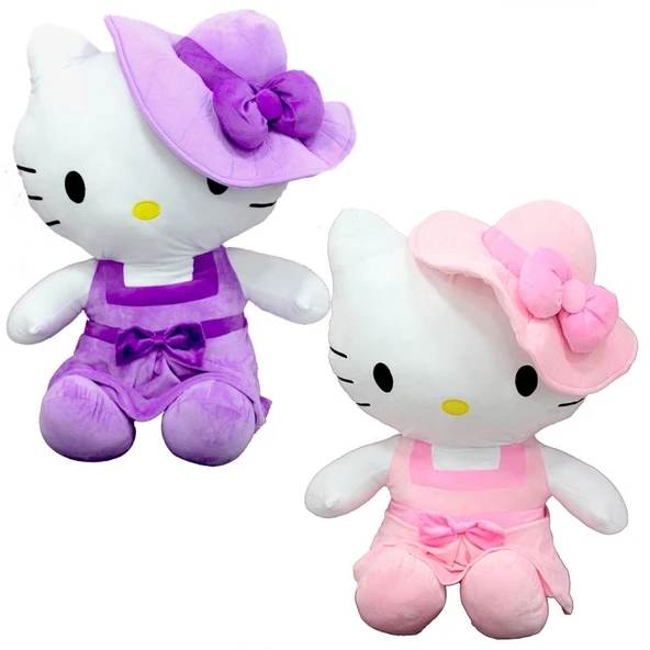 Sunman Peluş Hello Kitty Elbiseli Şapkalı 36Cm ürün görseli 1