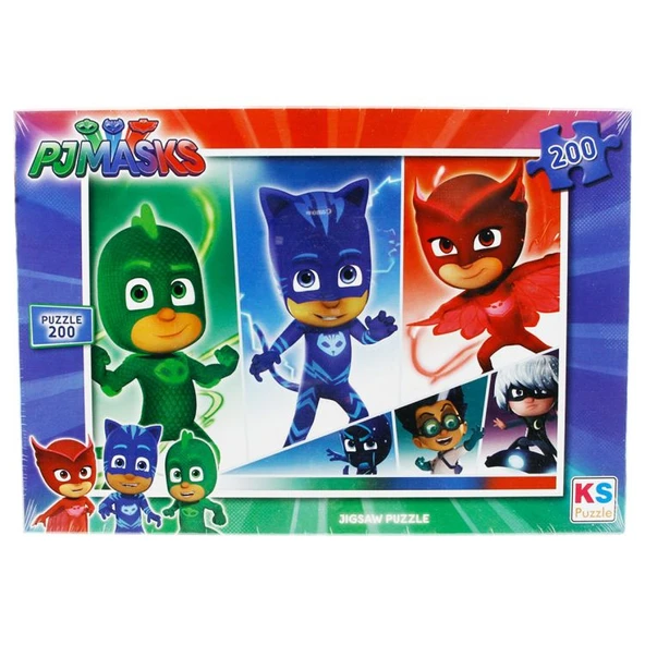200 Parça Pjmasks Yapboz ürün görseli 1