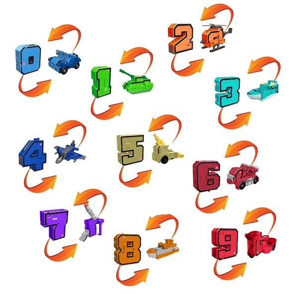 Pocket Morphers Dönüşebilen Numaralar - Resim 3